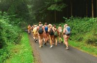 Randonnée nue dans l'Eifel
