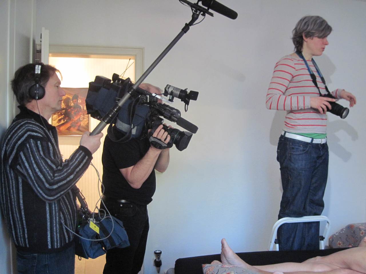 Anja au travail Anja au travail