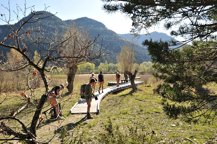 En fin, on a visité le marais. Il était sec - il a trop peu de pluie En fin, on a visité le marais. Il était sec - il a trop peu de pluie