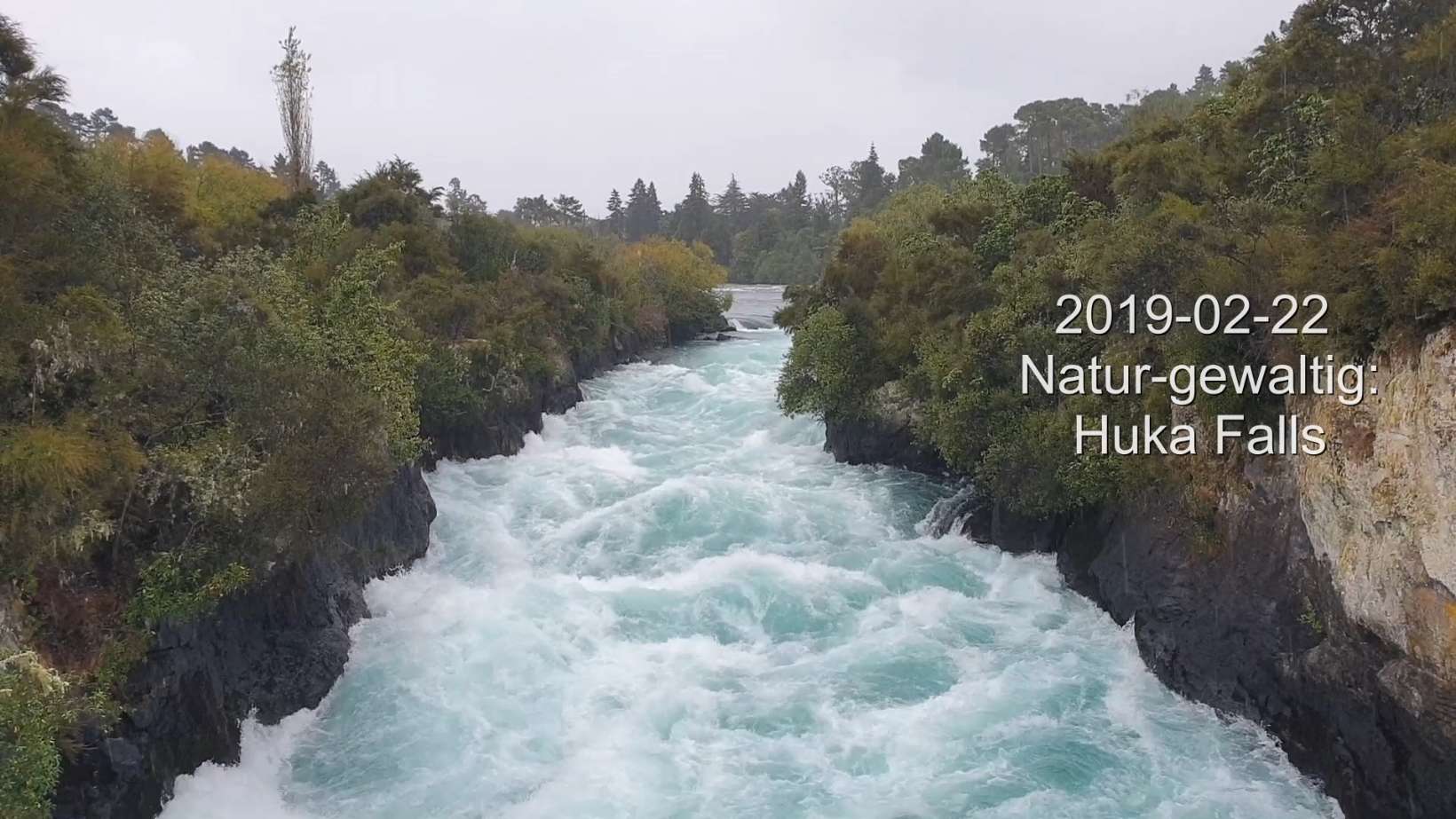 Nature puissante : L'eau – Huka Falls