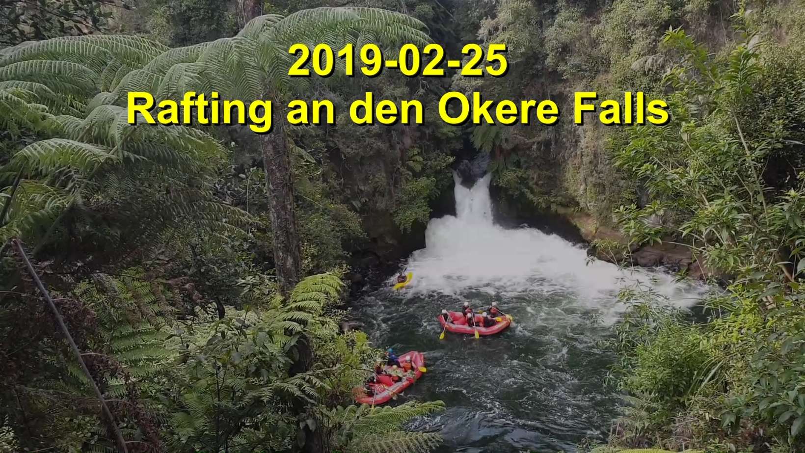 Nature puissante : l'eau – Rafting sur les Okere Falls