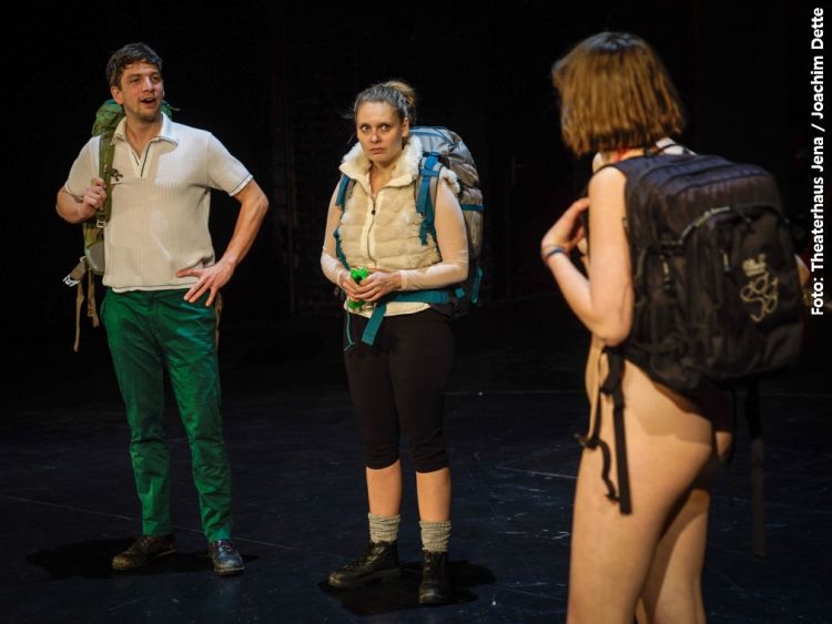 Spectacle 'Nackt' - Photo Joachim Dette