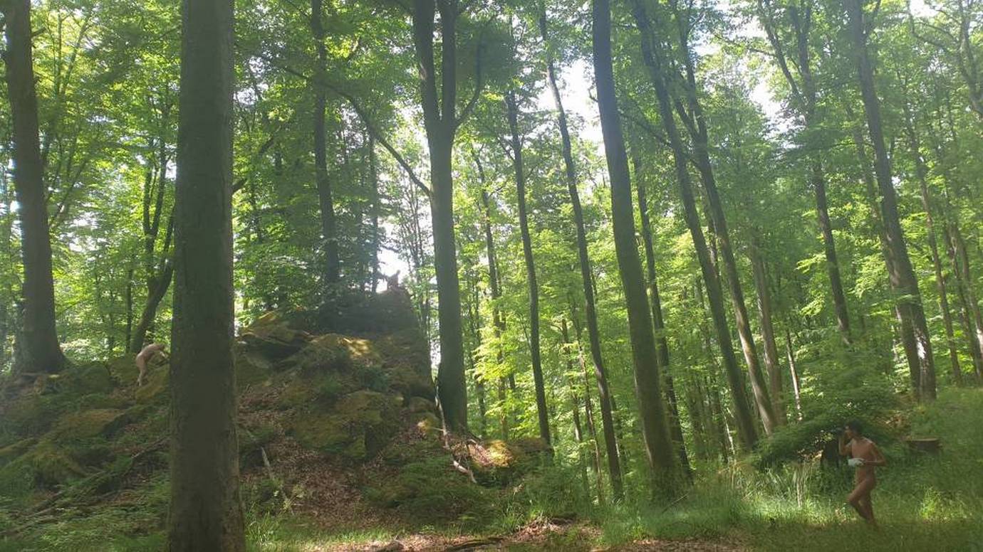 8/18 Escalade libre pendant la pause