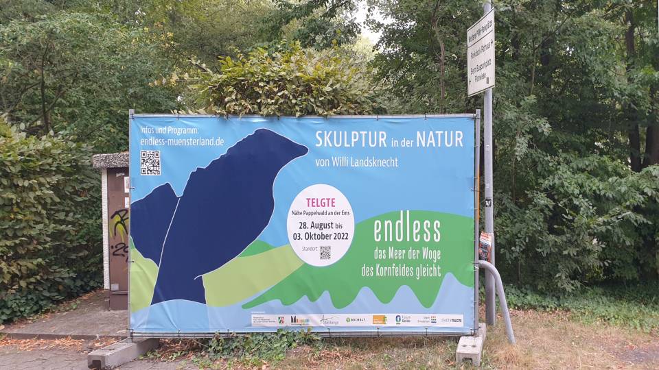 21/36 Indication sur l'affiche « Sculpture dans la nature : endless »