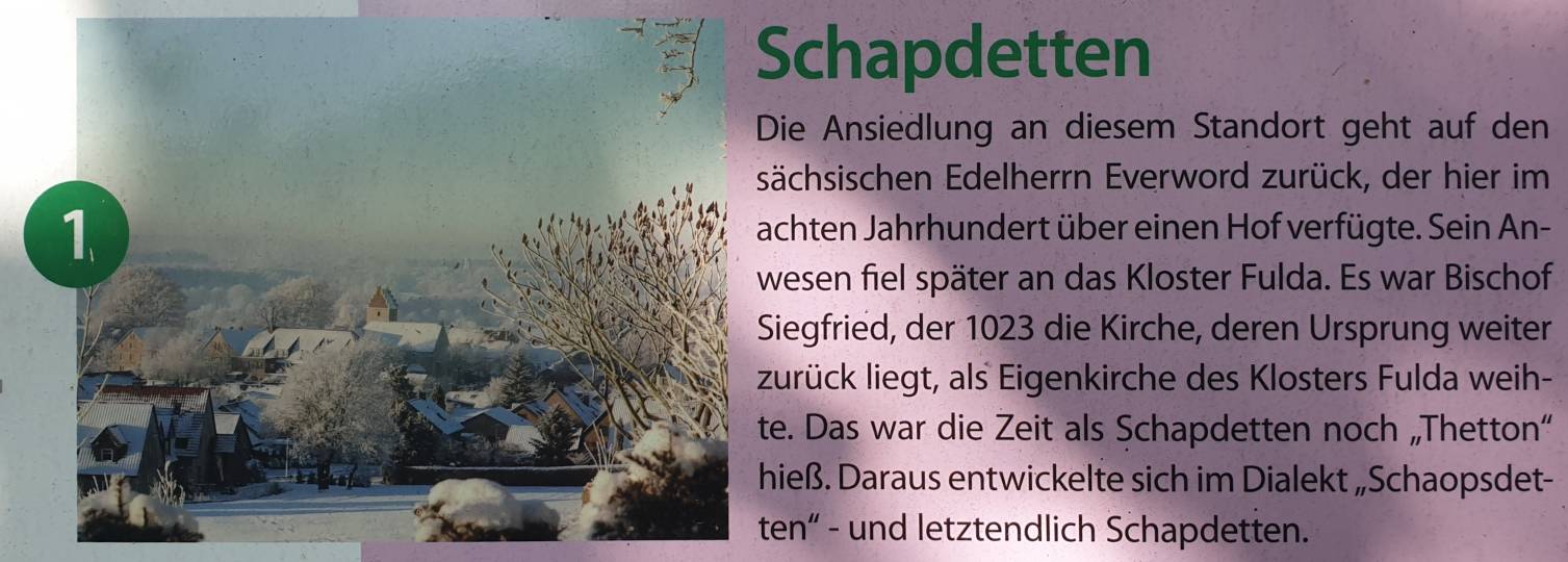 27/51 La neige tombe en hiver à Schapdetten