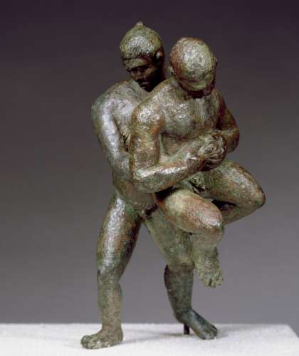 Lutteurs grecs, 2e siècle av. J.-C.