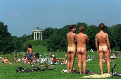 Monopteros, Le jardin anglais. Munich